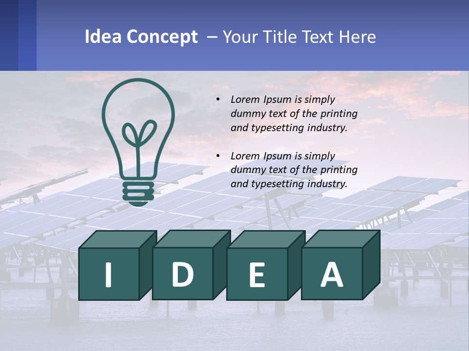 Sunset Family Sand PowerPoint Template