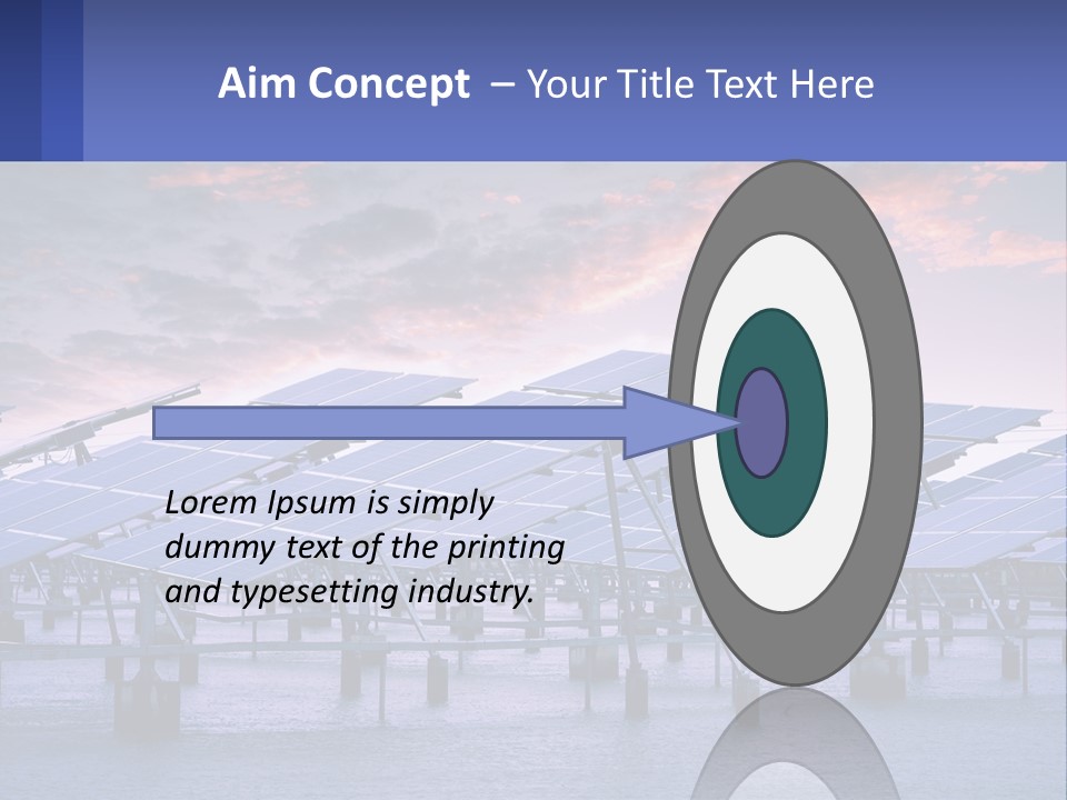 Sunset Family Sand PowerPoint Template