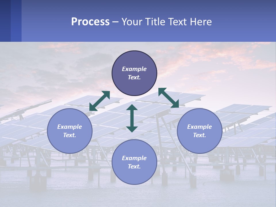 Sunset Family Sand PowerPoint Template