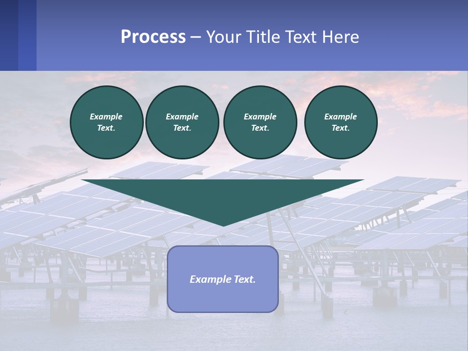 Sunset Family Sand PowerPoint Template