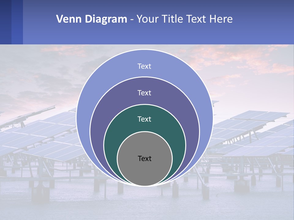 Sunset Family Sand PowerPoint Template