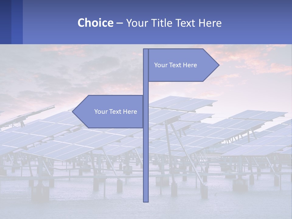 Sunset Family Sand PowerPoint Template