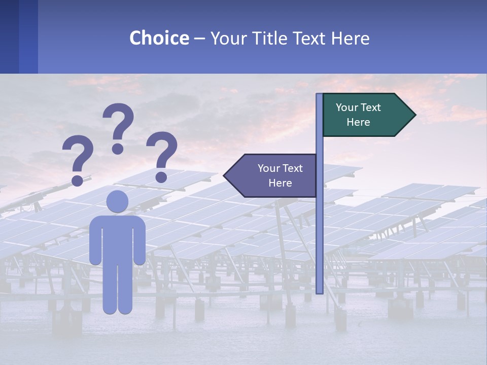 Sunset Family Sand PowerPoint Template