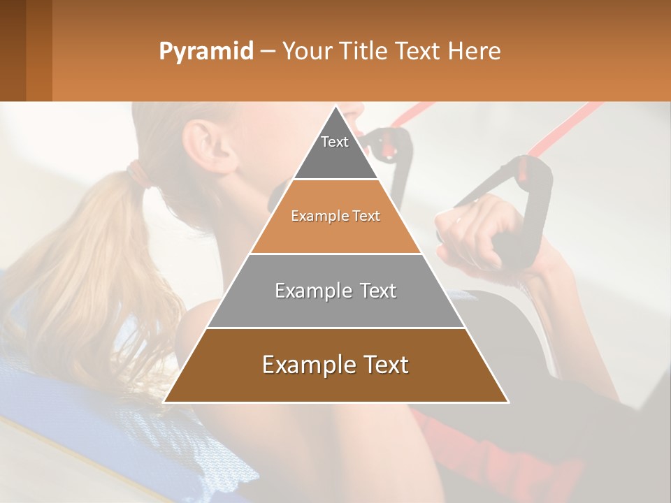 Elderly Caucasian Water PowerPoint Template