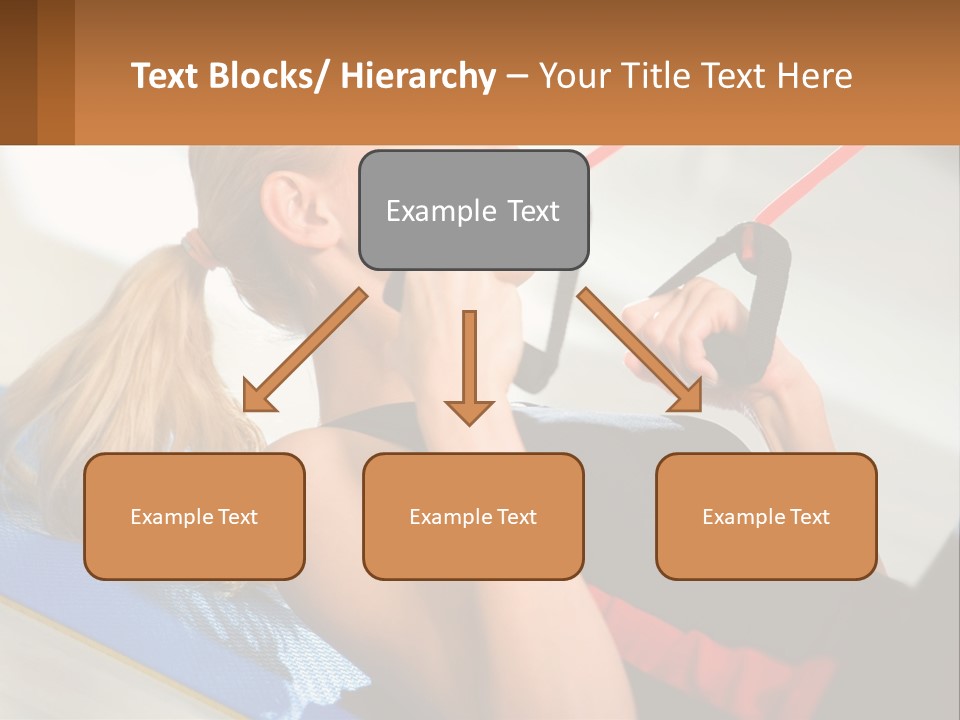 Elderly Caucasian Water PowerPoint Template