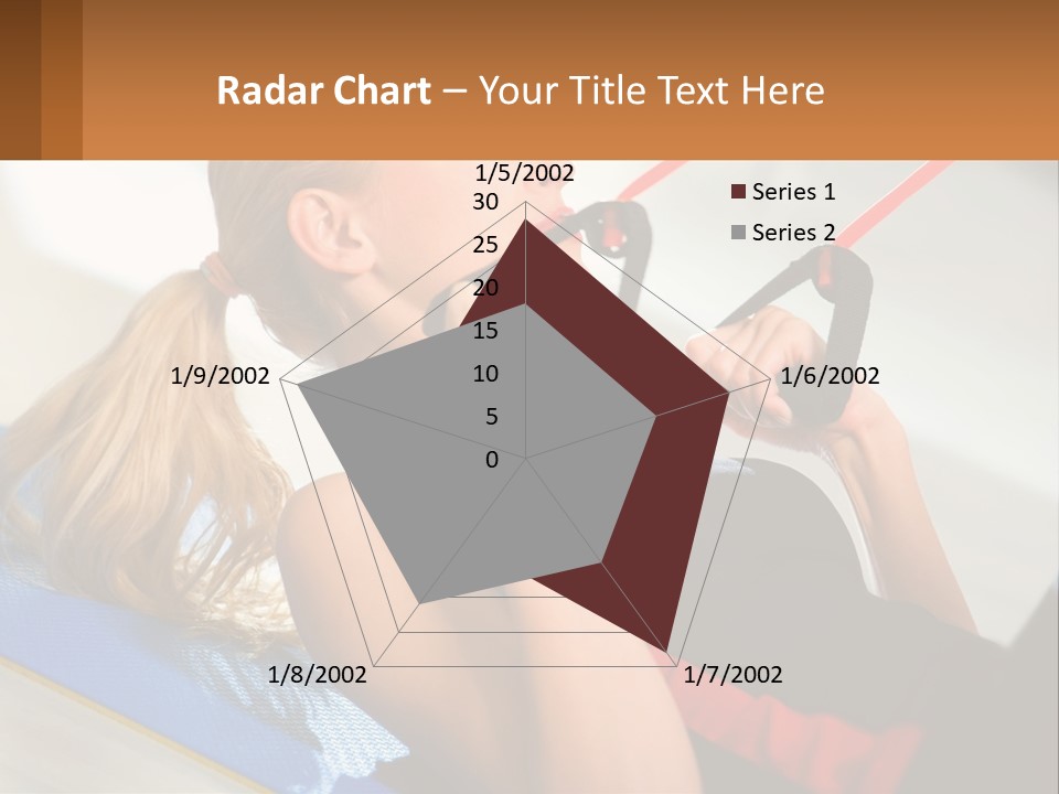 Elderly Caucasian Water PowerPoint Template