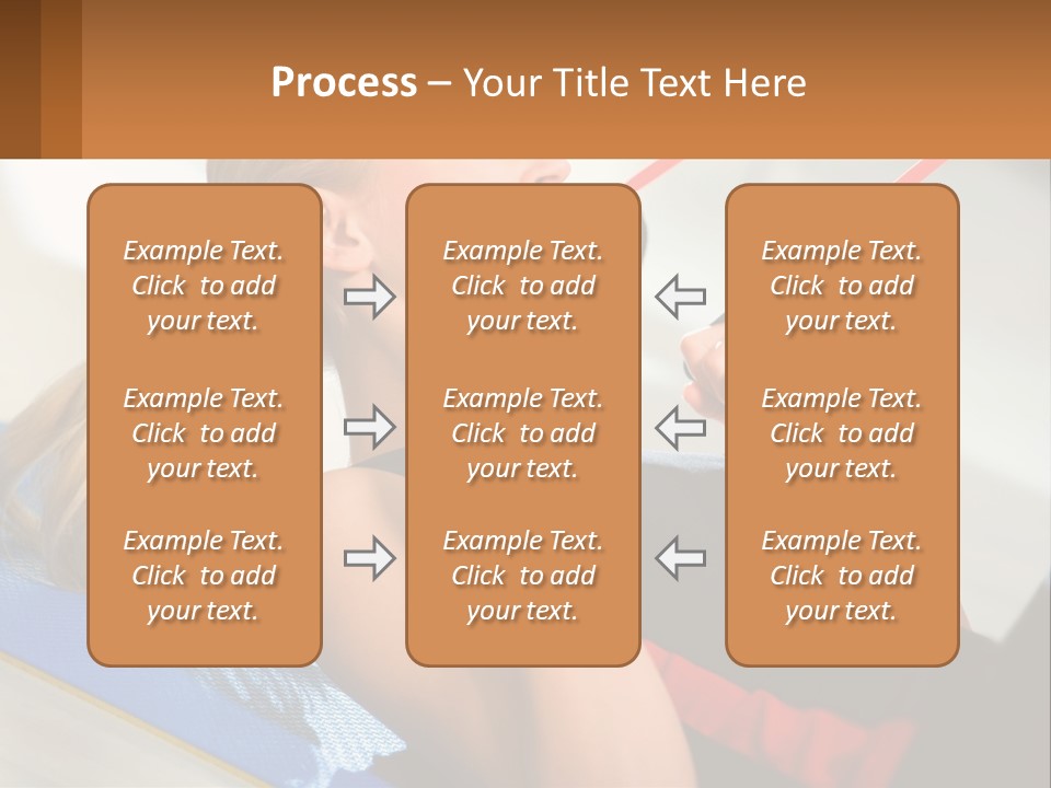Elderly Caucasian Water PowerPoint Template