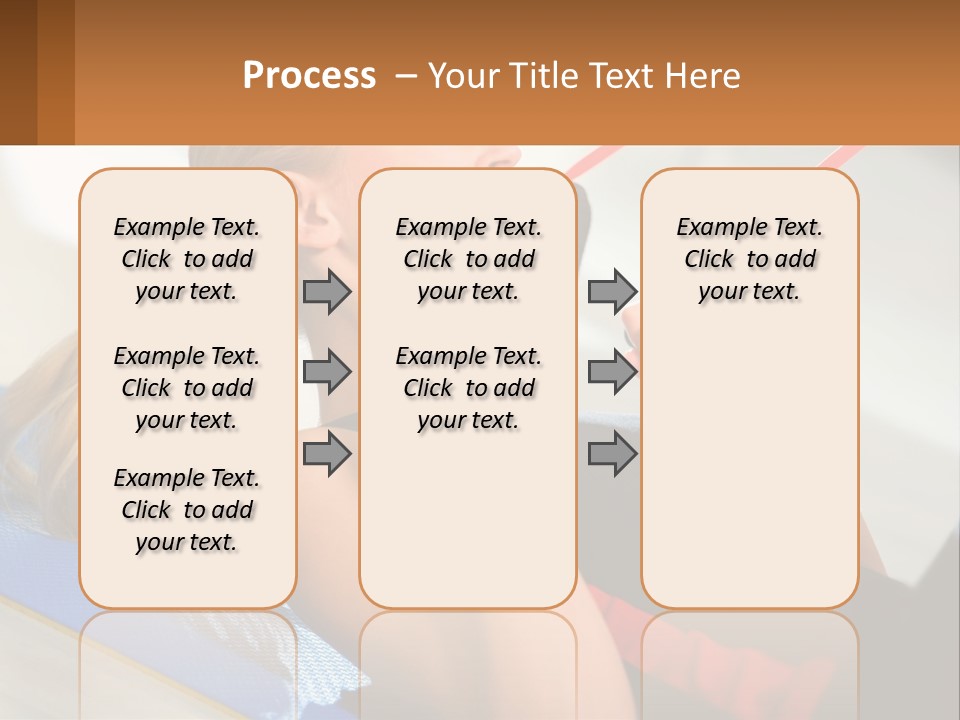 Elderly Caucasian Water PowerPoint Template