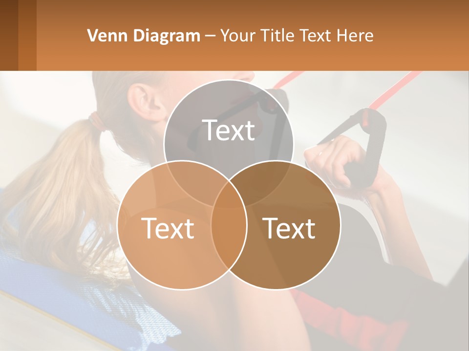 Elderly Caucasian Water PowerPoint Template