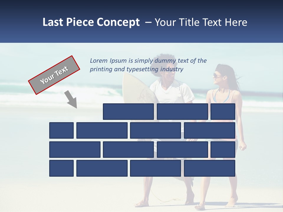 Coastal Old Standing PowerPoint Template