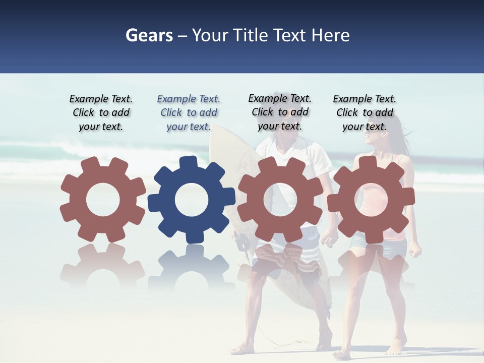 Coastal Old Standing PowerPoint Template