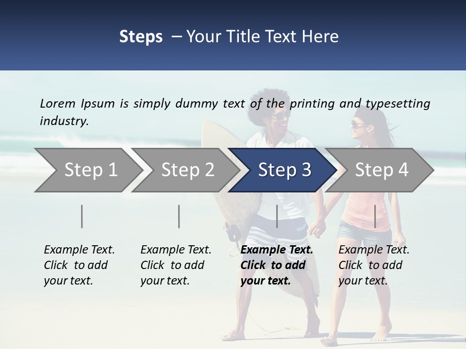 Coastal Old Standing PowerPoint Template