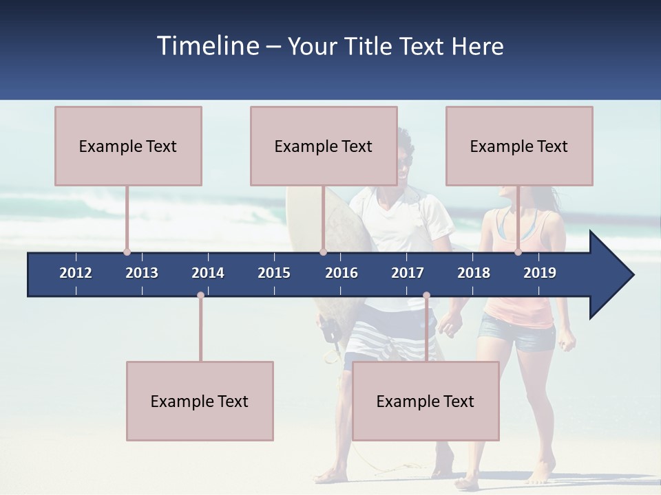 Coastal Old Standing PowerPoint Template