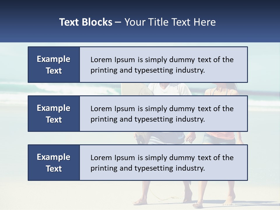 Coastal Old Standing PowerPoint Template