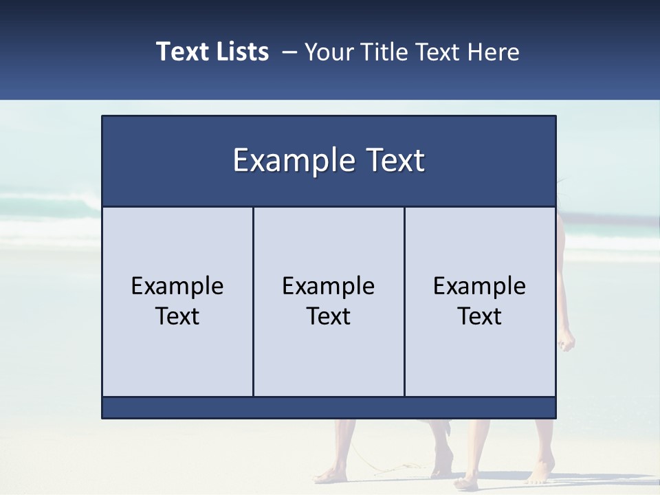Coastal Old Standing PowerPoint Template