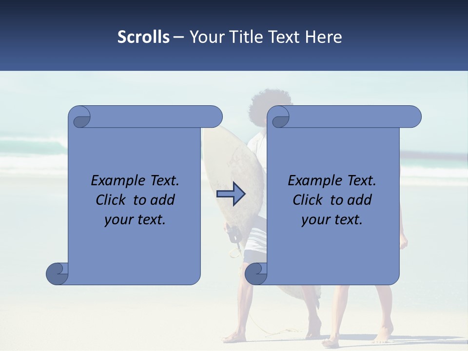 Coastal Old Standing PowerPoint Template