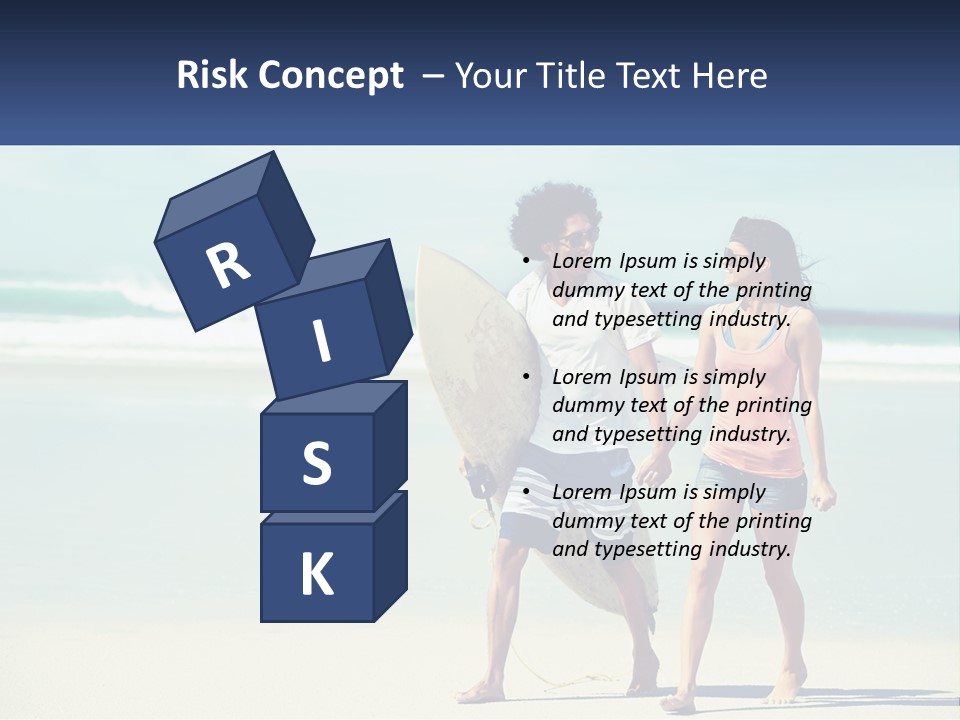 Coastal Old Standing PowerPoint Template