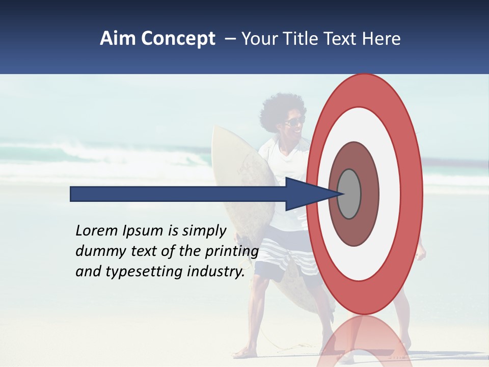 Coastal Old Standing PowerPoint Template