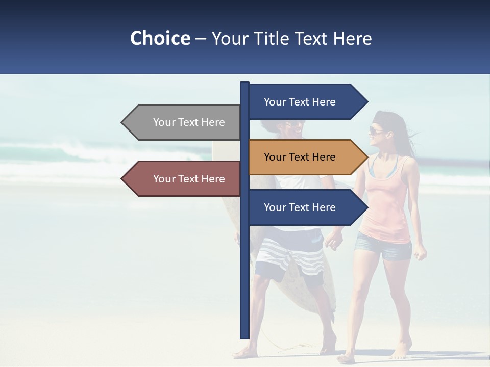 Coastal Old Standing PowerPoint Template