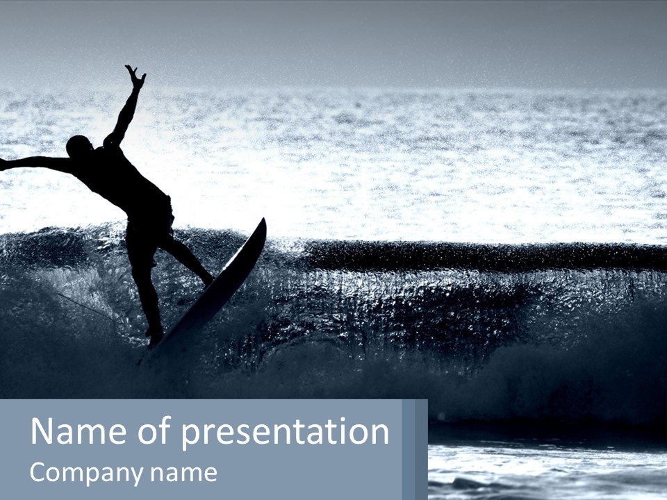Old White Beach PowerPoint Template