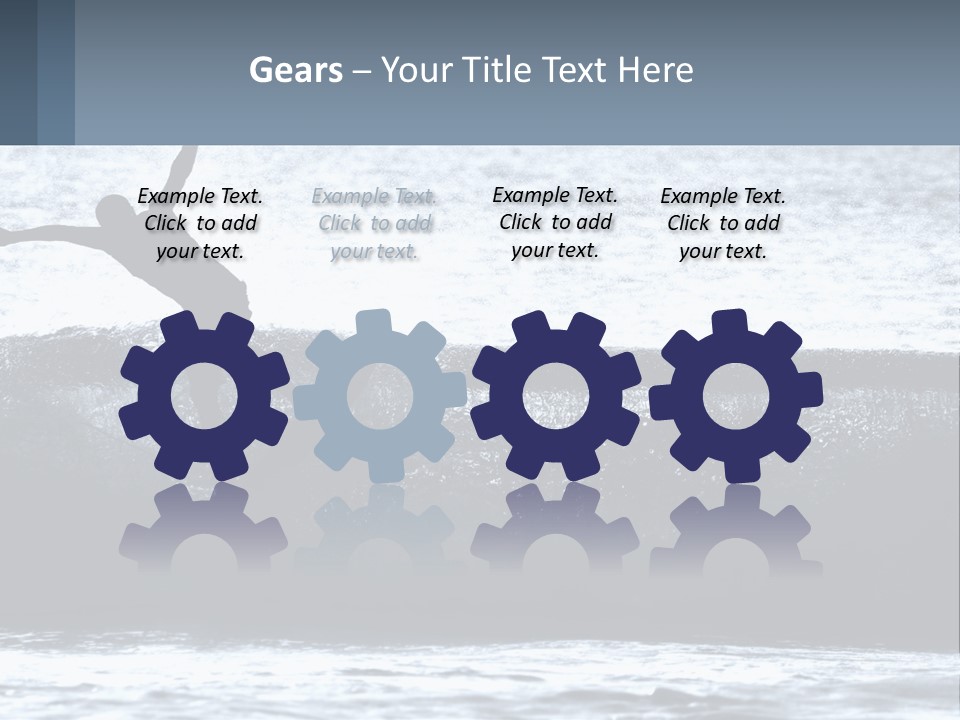 Old White Beach PowerPoint Template