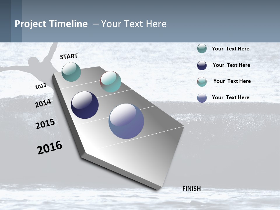 Old White Beach PowerPoint Template