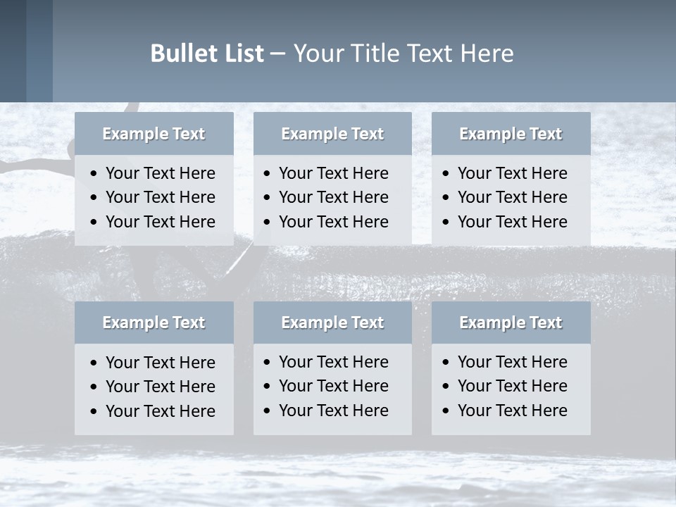 Old White Beach PowerPoint Template