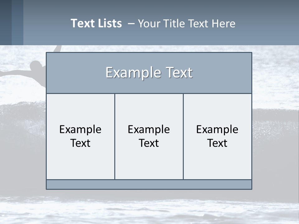 Old White Beach PowerPoint Template