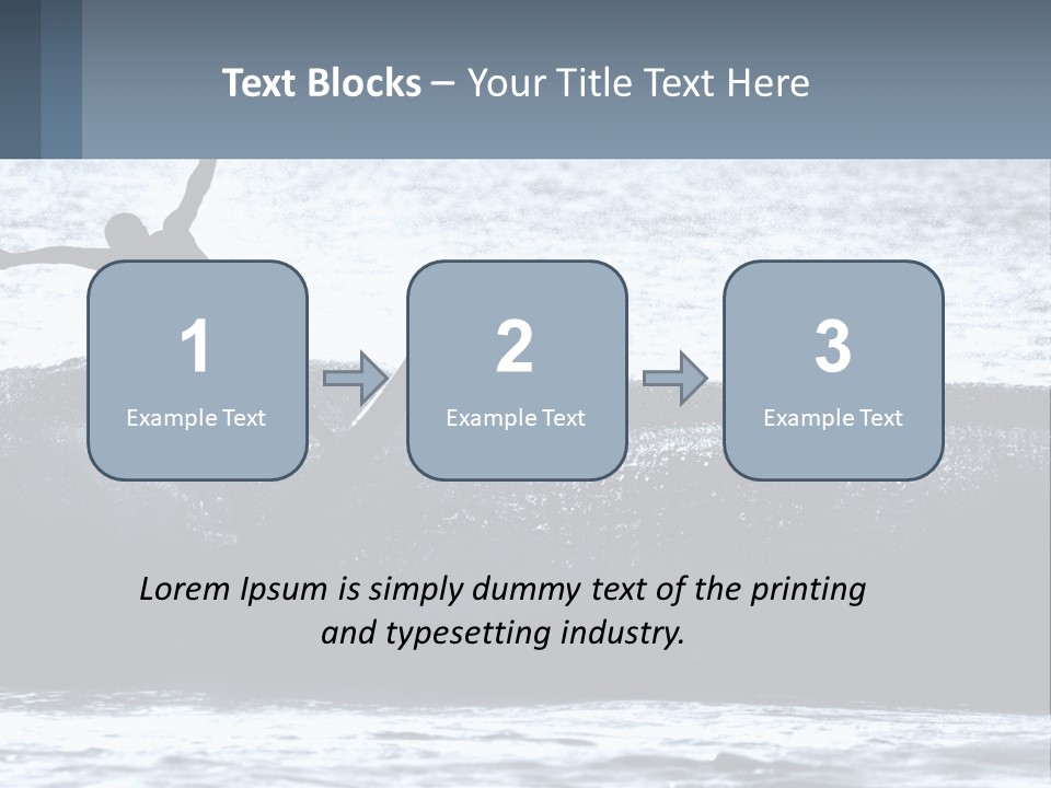 Old White Beach PowerPoint Template