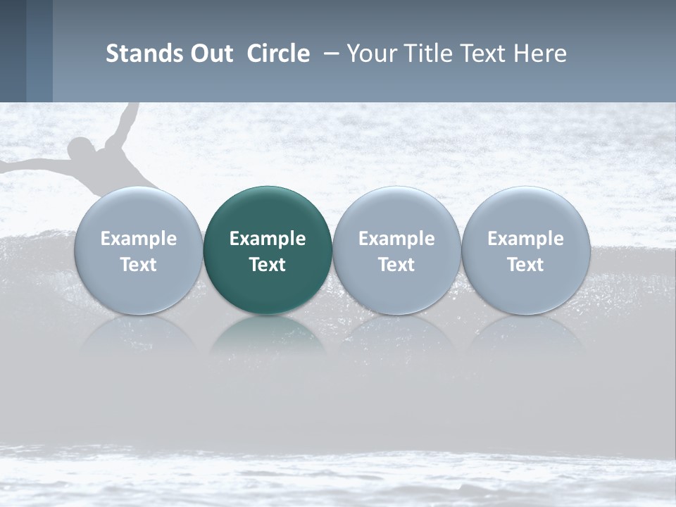 Old White Beach PowerPoint Template