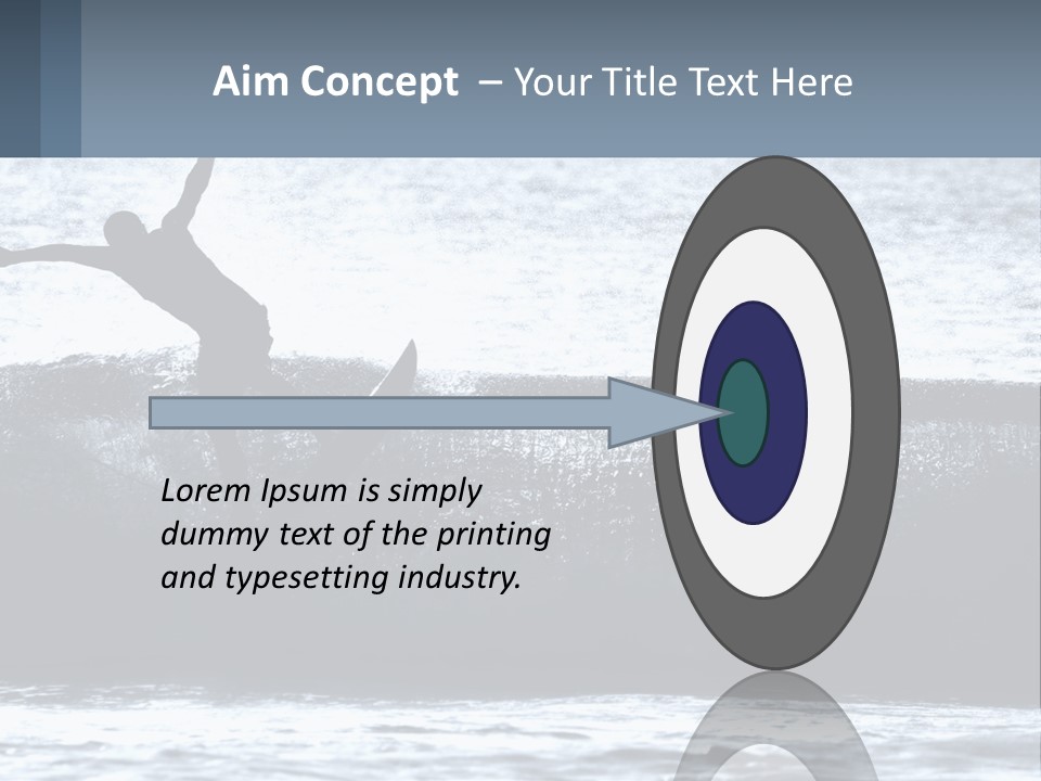 Old White Beach PowerPoint Template