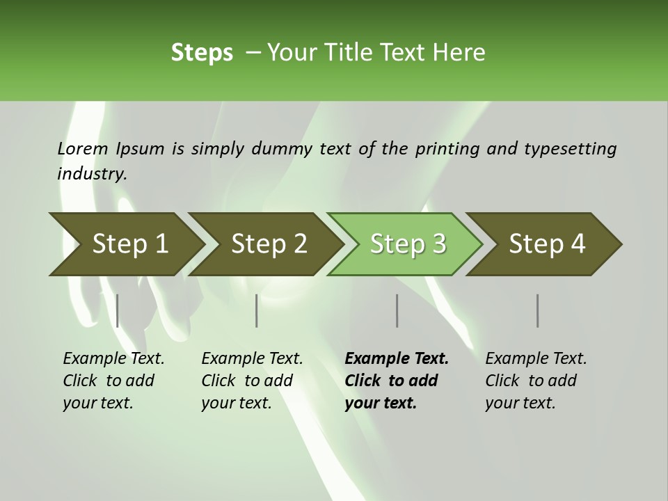Lifestyle Pensioner Sand PowerPoint Template