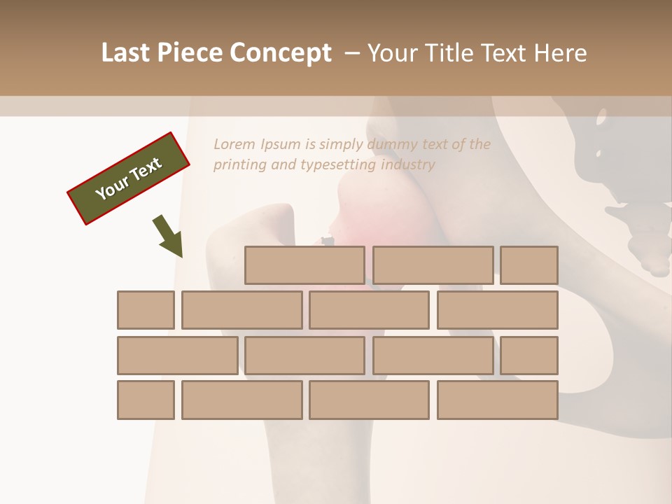 Family Sea Single PowerPoint Template