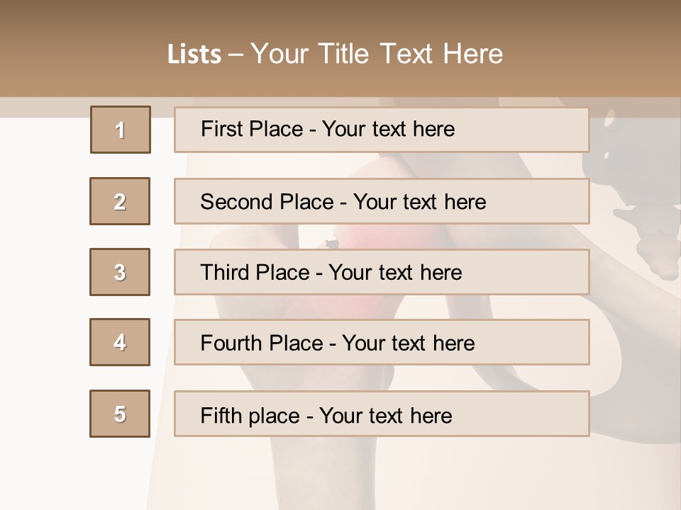Family Sea Single PowerPoint Template