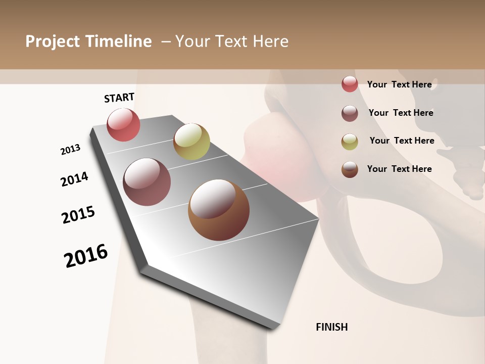 Family Sea Single PowerPoint Template