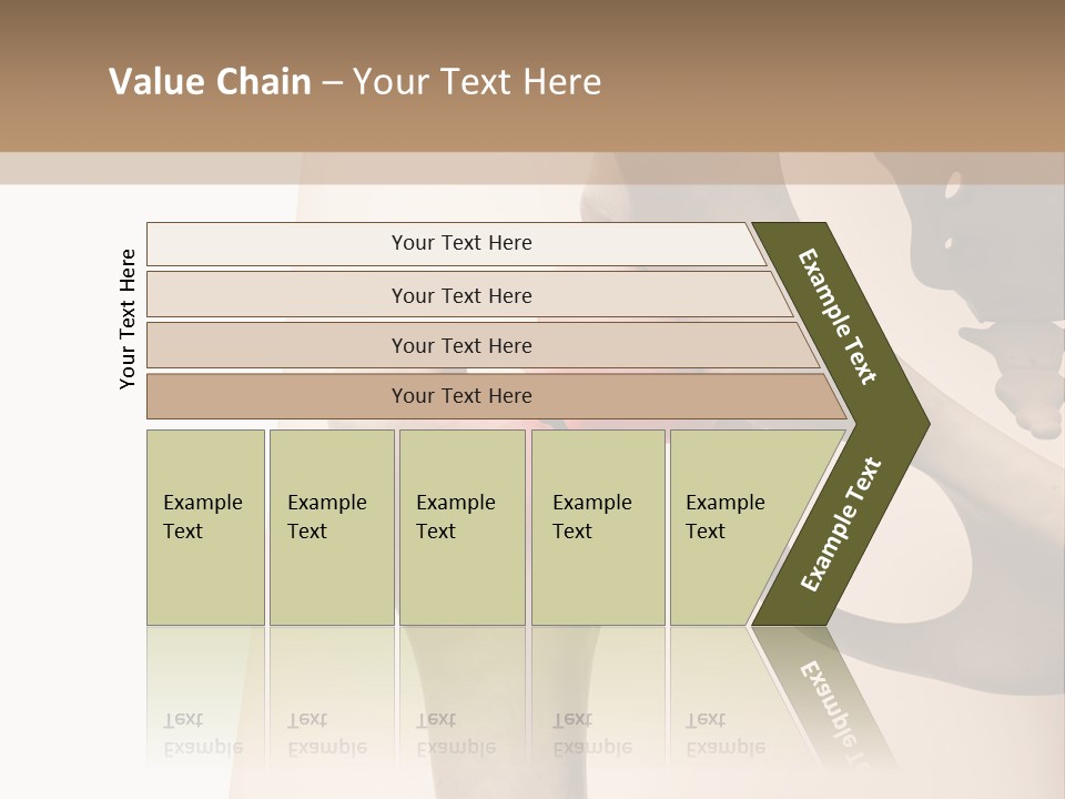 Family Sea Single PowerPoint Template