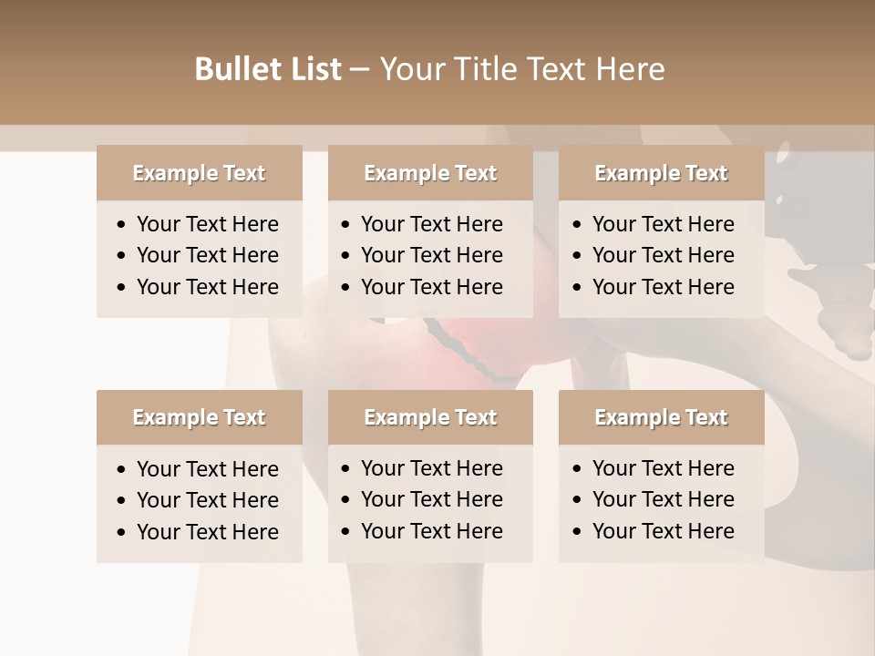 Family Sea Single PowerPoint Template