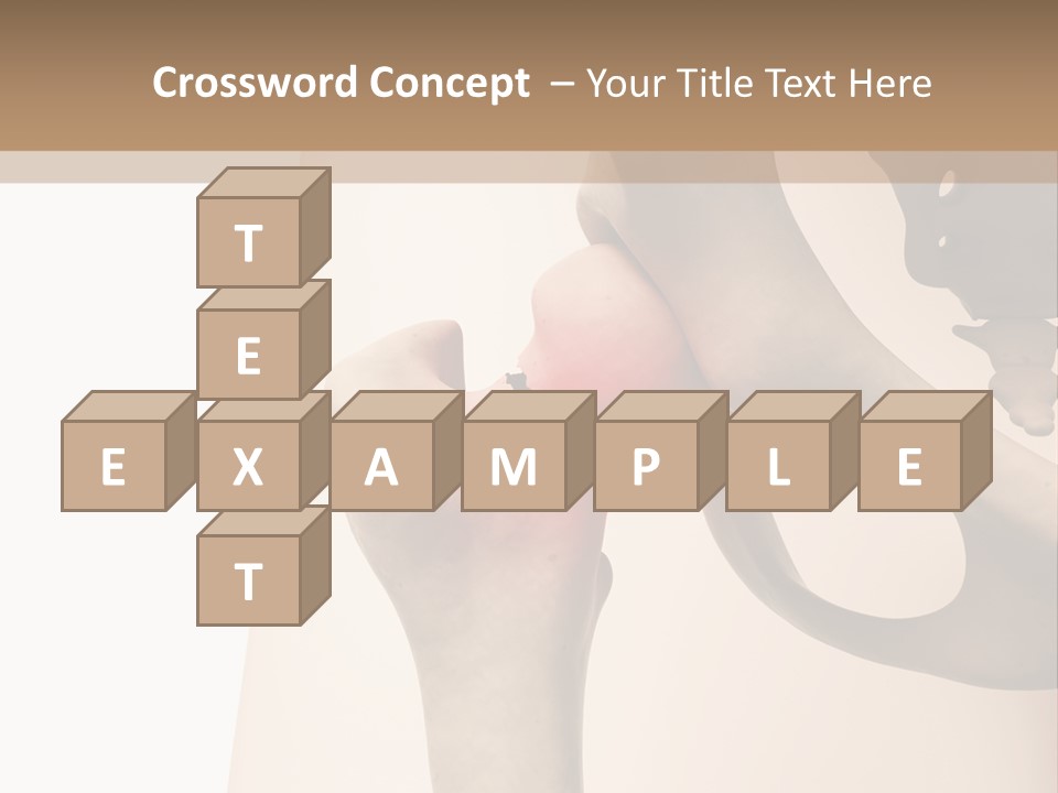 Family Sea Single PowerPoint Template