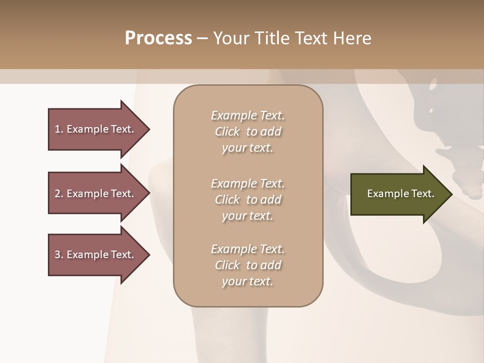 Family Sea Single PowerPoint Template