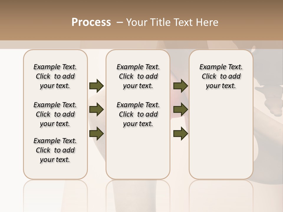 Family Sea Single PowerPoint Template