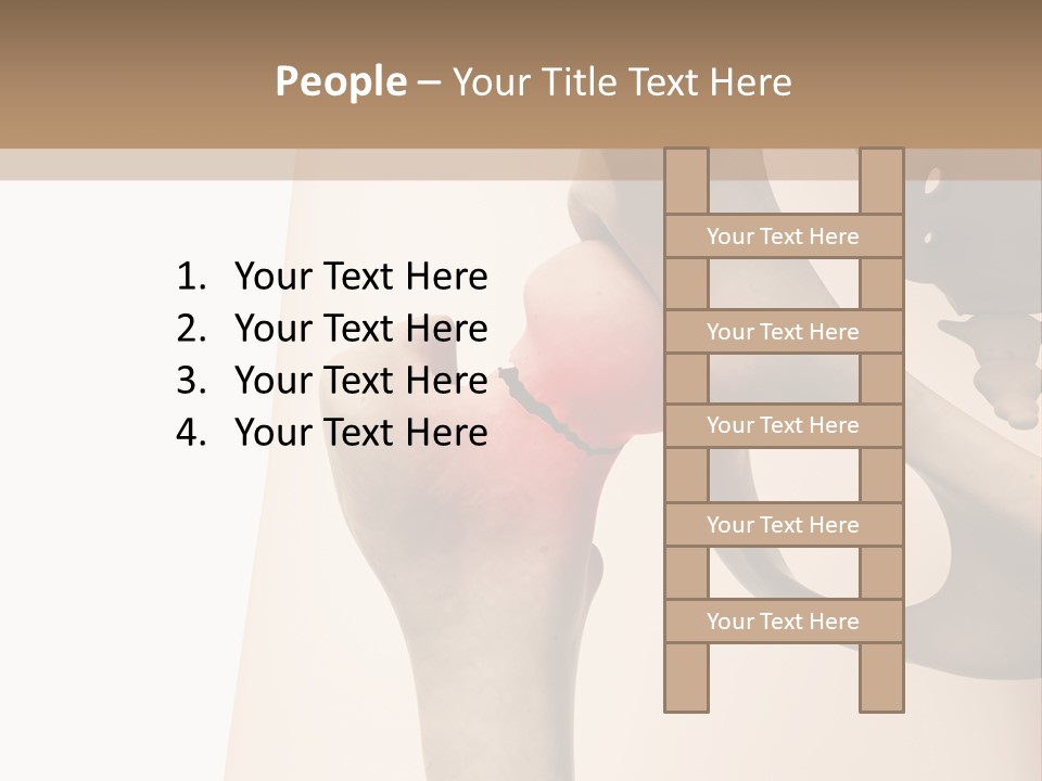 Family Sea Single PowerPoint Template