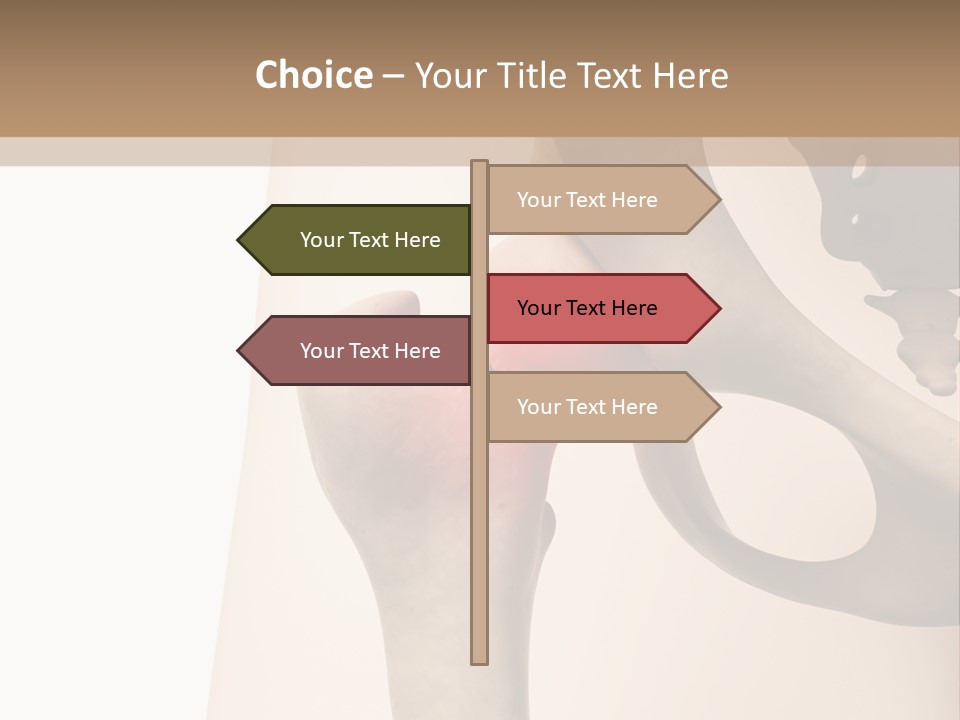 Family Sea Single PowerPoint Template