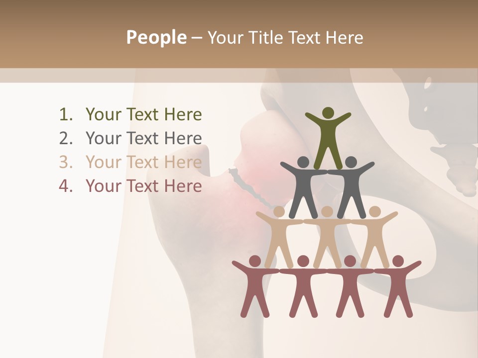 Family Sea Single PowerPoint Template