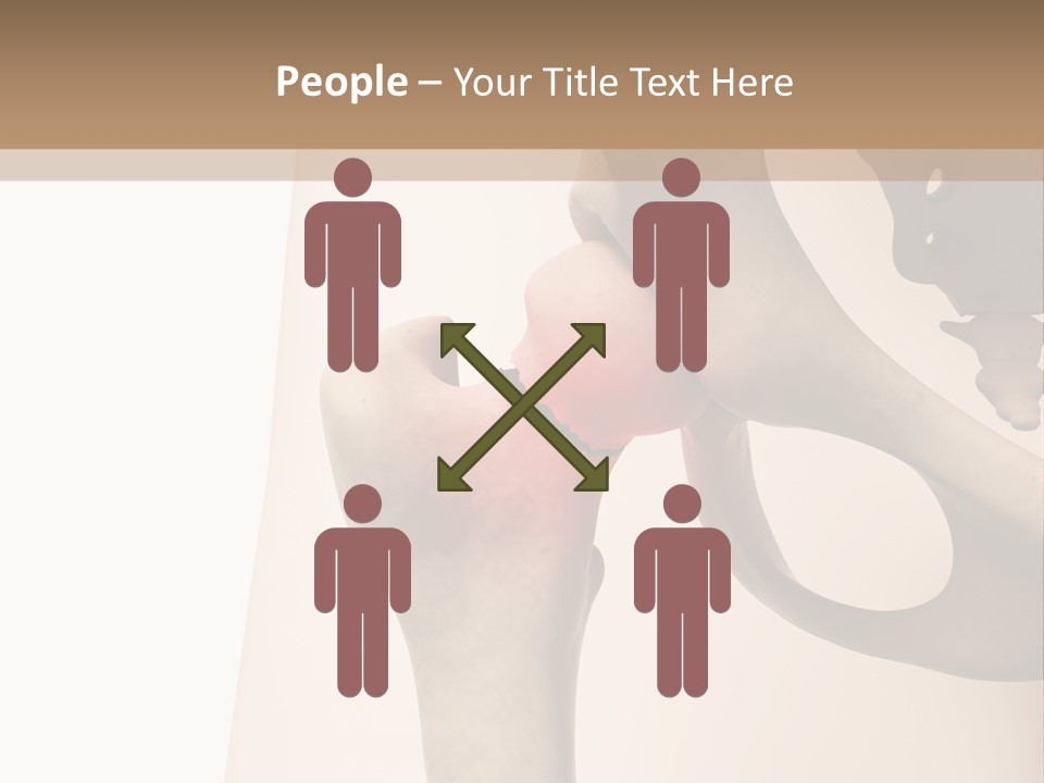 Family Sea Single PowerPoint Template