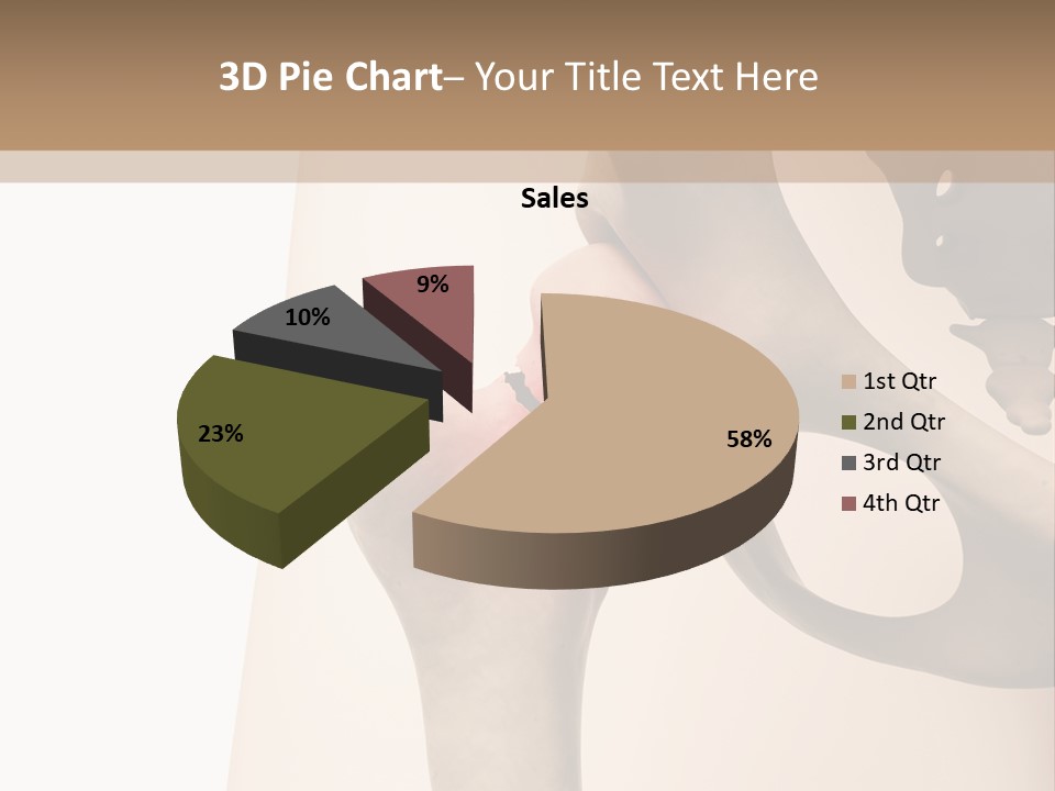 Family Sea Single PowerPoint Template