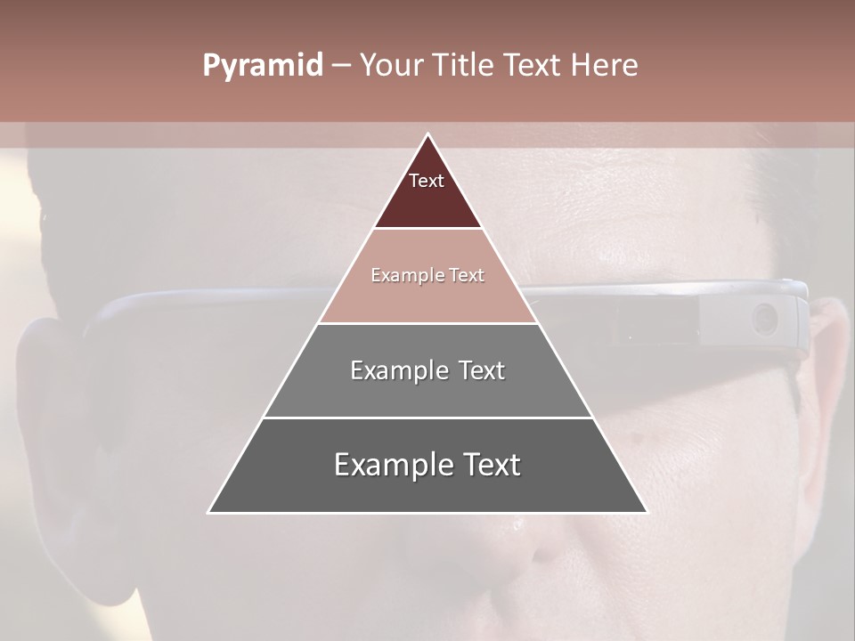 White Lifestyle Elderly PowerPoint Template