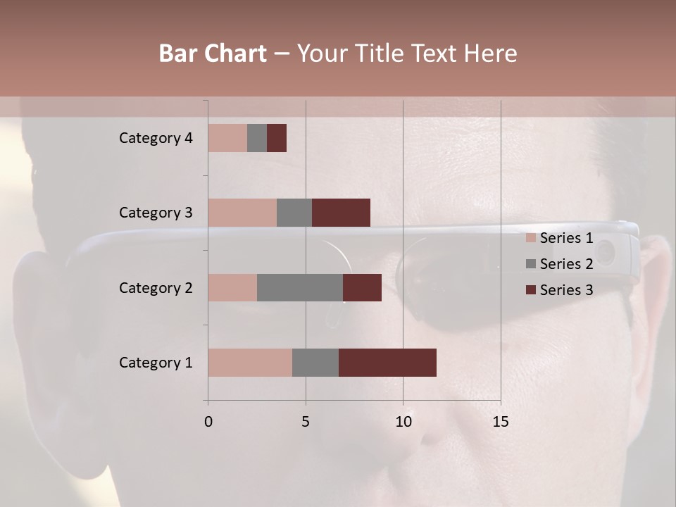 White Lifestyle Elderly PowerPoint Template