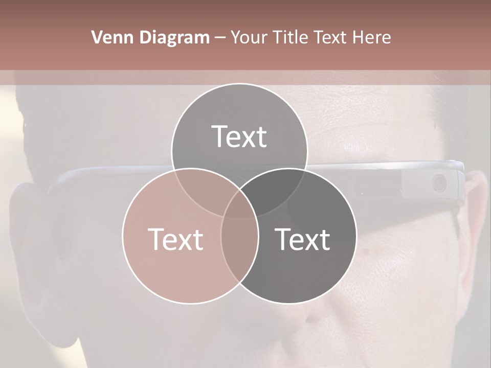 White Lifestyle Elderly PowerPoint Template