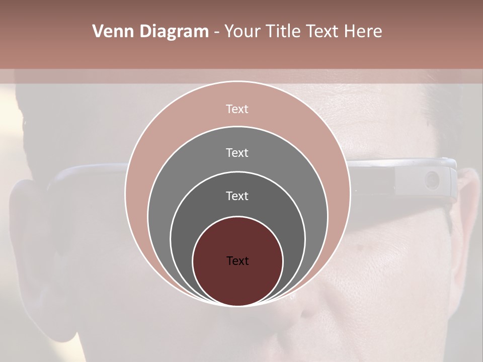 White Lifestyle Elderly PowerPoint Template