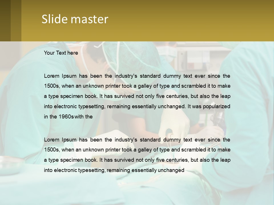 Daughter Beach Caucasian PowerPoint Template